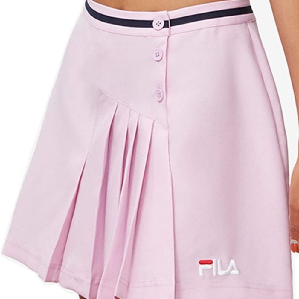 Fila Women's Veronica Pleated Skirt, Orchid, XL